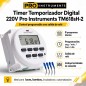 Timer Temporizador Digital 220V - Con salida de Relé - Pro Instruments - TM618sH-2