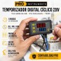 Timer Temporizador Digital 220V - Con salida de Relé - Pro Instruments - T3230