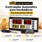 Controlador Automático para Incubadoras - Pro Instruments - XM-18 - Control de temperatura, humedad y volteo