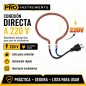 Resistencia Tubular para Incubadora de Huevos - Diam. 20 cm - Potencia 200W - Pro Instruments