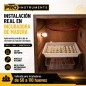 Resistencia Tubular para Incubadora de Huevos - Diam. 20 cm - Potencia 200W - Pro Instruments