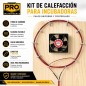Resistencia de silicona - Cable calefactor de fibra de carbono - 5 metros - Pro Instruments