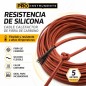 Resistencia de silicona - Cable calefactor de fibra de carbono - 5 metros - Pro Instruments
