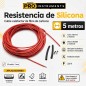 Resistencia de silicona - Cable calefactor de fibra de carbono - 5 metros - Pro Instruments