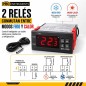 Termostato Controlador de Temperatura 220V con Sonda Incluida - Pro Instruments - STC-1000