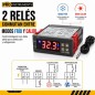 Termostato Controlador de Temperatura 220V con Sonda Incluida - Pro Instruments - STC-3000