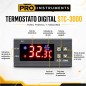Termostato Controlador de Temperatura 220V con Sonda Incluida - Pro Instruments - STC-3000