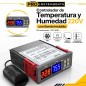 Termostato Controlador de Temperatura y Humedad 220V con Sonda Incluida - Pro Instruments - STC-3028