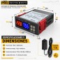 Termostato Controlador de Temperatura y Humedad 220V con Sonda Incluida - Pro Instruments - STC-3028