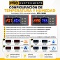 Termostato Controlador de Temperatura y Humedad 220V con Sonda Incluida - Pro Instruments - STC-3028