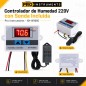 Higrostato Controlador de Humedad 220V con Sonda Incluida - Pro Instruments - XH-W3005