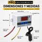 Higrostato Controlador de Humedad 220V con Sonda Incluida - Pro Instruments - XH-W3005