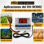 Termostato Controlador de Temperatura 220V con Sonda Incluida - Pro Instruments - XH-W3002
