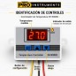 Termostato Controlador de Temperatura 220V con Sonda Incluida - Pro Instruments - XH-W3002