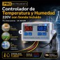 Termostato Controlador de Temperatura y Humedad 220V con Sonda Incluida - Pro Instruments - XK-W1099