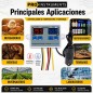 Termostato Controlador de Temperatura y Humedad 220V con Sonda Incluida - Pro Instruments - XK-W1099