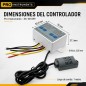 Termostato Controlador de Temperatura y Humedad 220V con Sonda Incluida - Pro Instruments - XK-W1099