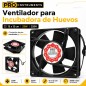 Ventilador para Incubadora de Huevos 12 x 12 cm - 22 Watts - 220V - Pro Instruments