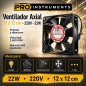 Ventilador para Incubadora de Huevos 12 x 12 cm - 22 Watts - 220V - Pro Instruments