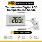 Termometro Digital LCD Compacto con Sonda - Pro Instruments - LX8009