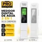Medidor Digital de Agua 3 en 1 - TDS / EC / Temperatura - Pro Instruments - Conductividad / Solidos Disueltos / Temperatura