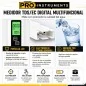 Medidor Digital de Agua 3 en 1 - TDS / EC / Temperatura - Pro Instruments - Conductividad / Solidos Disueltos / Temperatura