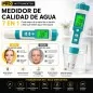 Phmetro Medidor de Calidad de Agua 7 en 1 - pH / TDS / S.G. / EC / Salinidad / ORP / Temperatura - Pro Instruments