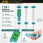 Phmetro Medidor de Calidad de Agua 7 en 1 - pH / TDS / S.G. / EC / Salinidad / ORP / Temperatura - Pro Instruments