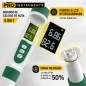 Phmetro Medidor de Calidad de Agua 5 en 1 - pH / TDS / EC / Salinidad / Temperatura - Pro Instruments