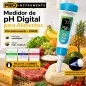 Medidor de Ph Digital Phmetro para Alimentos - Pro Instruments - PH012