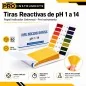 Tiras Reactivas de pH 1 a 14 - Phmetro Papel - Pro Instruments