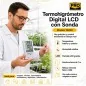 Termohigrometro Digital LCD con Sonda - Pro Instruments - TA298 - Temperatura y humedad interior y exterior