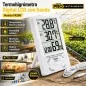 Termohigrometro Digital LCD con Sonda - Pro Instruments - TA298 - Temperatura y humedad interior y exterior
