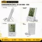 Termohigrometro Digital LCD con Sonda - Pro Instruments - TA298 - Temperatura y humedad interior y exterior