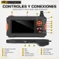 Endoscopio Boroscopio de Inspección 10 m Semirrígido con Grabación y Memoria - Pro Instruments P130 - IP67