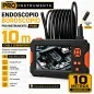 Endoscopio Boroscopio de Inspección 10 m Semirrígido con Grabación y Memoria - Pro Instruments P130 - IP67