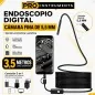 Endoscopio Digital de 3,5 metros con Cámara Fina de 5,5 mm para Android y PC – Pro Instruments - Cable Semirrigido