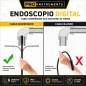 Endoscopio Digital Full HD de 5 metros para Android y PC – Pro Instruments - Cable Semirrigido