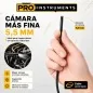 Endoscopio Digital Full HD para iPhone con Lightning de 5 metros y Cámara de 5,5 mm – Pro Instruments - Cable Semirrigido