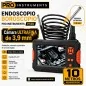 Endoscopio Boroscopio 10 m con Cámara Ultrafina 3,9 mm, Grabación y Memoria 16 GB - Pro Instruments P130 - IP67