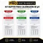 Kit Buffer para Calibración de Medidores de pH y pHmetros 4.01 / 6.86 / 9.18 – Pro Instruments