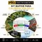 Kit Buffer para Calibración de Medidores de pH y pHmetros 4.01 / 6.86 / 9.18 – Pro Instruments