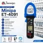 Pinza Wattímetro - Minipa - ET-4091 - True RMS AC / Pot. 600 kW