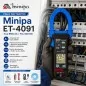 Pinza Wattímetro - Minipa - ET-4091 - True RMS AC / Pot. 600 kW