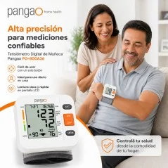 Tensiómetro digital de muñeca Automatico - Pangao - PG-800A36