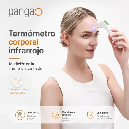 Termómetro Corporal Infrarrojo - Pangao - PG-IRT1602