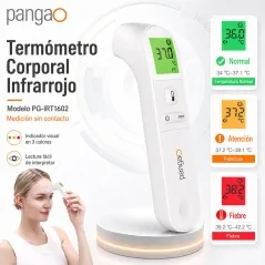 Termómetro Corporal Infrarrojo - Pangao - PG-IRT1602