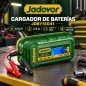 Cargador de Baterías 6/12 V 2/4 A con Pantalla LCD JADEVER JDBY15041