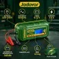 Cargador de Baterías 6/12 V 2/4 A con Pantalla LCD JADEVER JDBY15041
