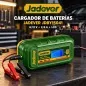 Cargador de Baterías 6/12 V 2/4 A con Pantalla LCD JADEVER JDBY15041